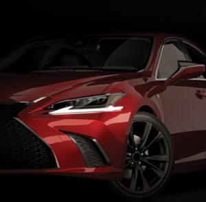 Photo of red sports car with Global PPF paint protection film installed